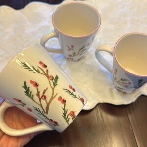 Papart Holiday Mugs Set of 3